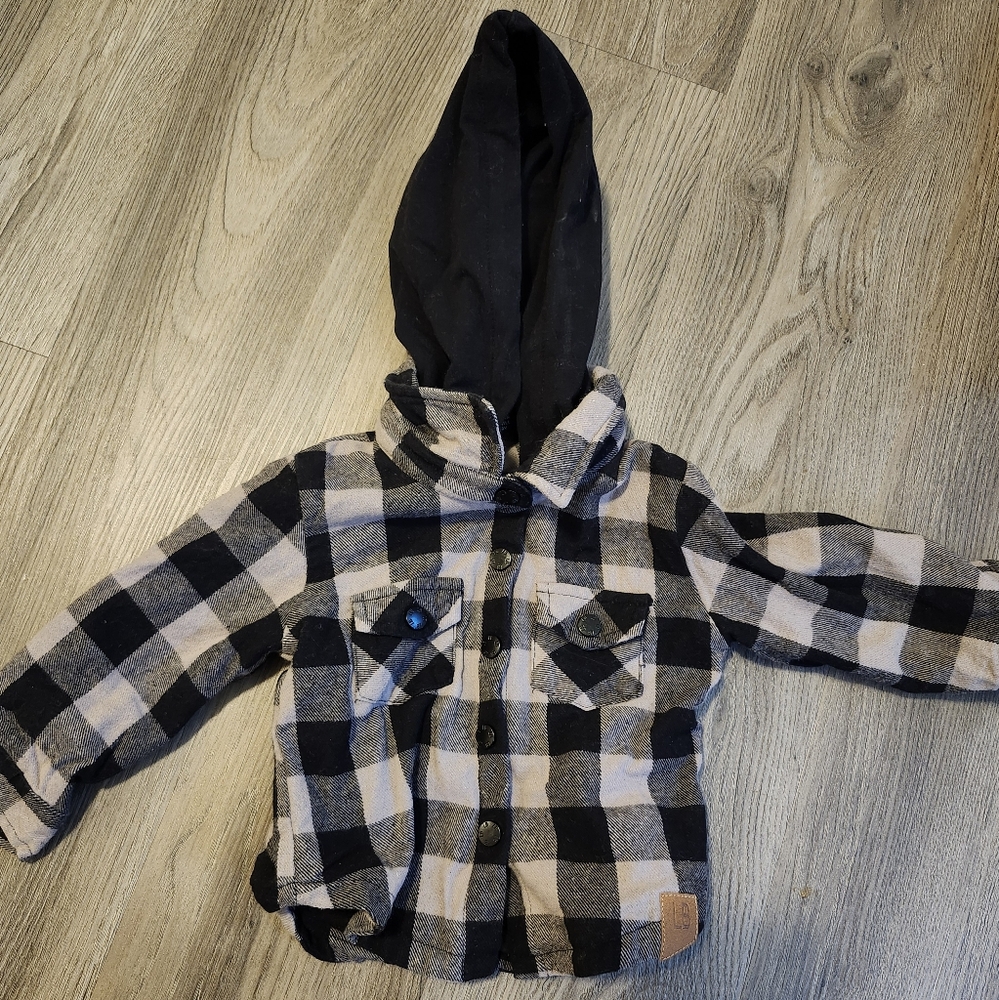 ☆ Little Bipsy Plaid Baby Jacket 6-12 Month